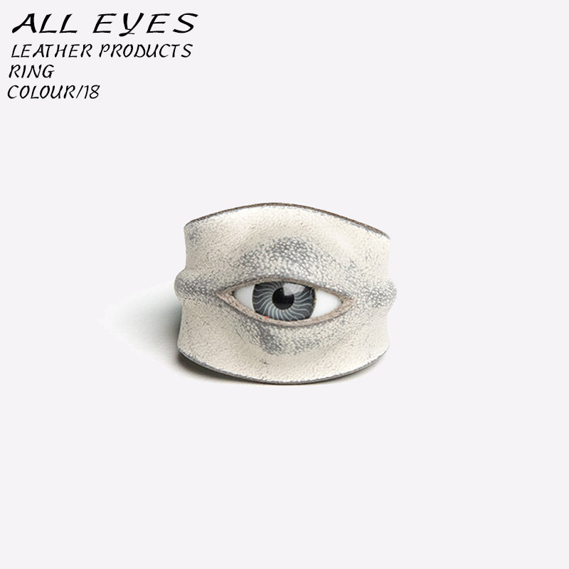 Plank Ateliers 'ALL EYES' Leather Ring