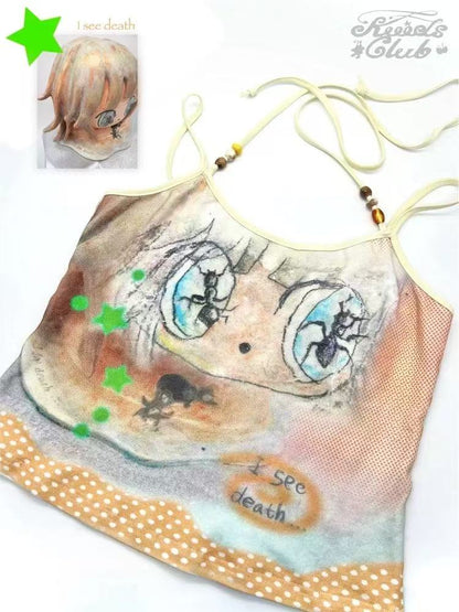 Kiiidsclub halter strap top