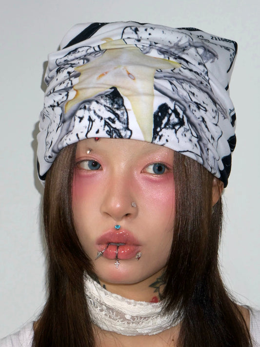 Timrockit Grocery Printed multifunctional scarf