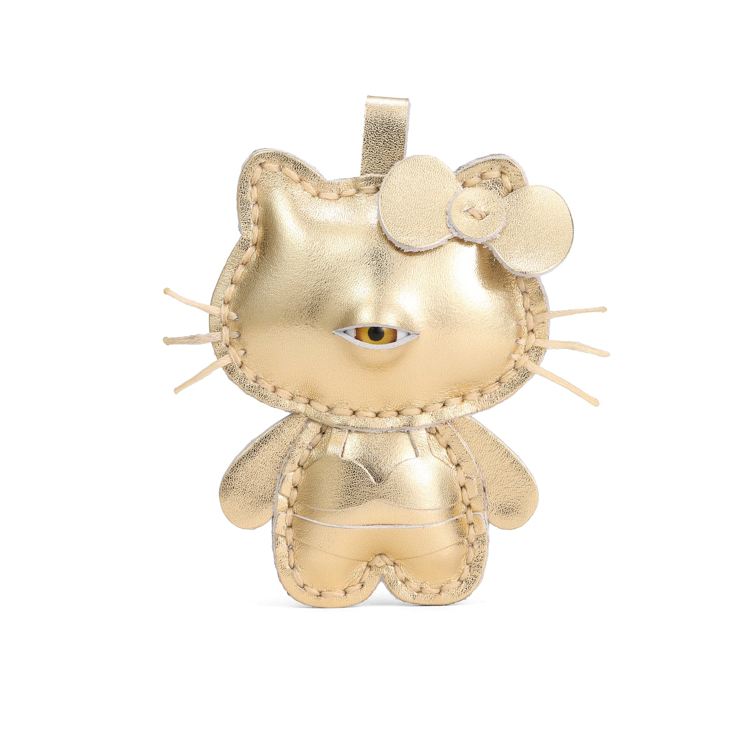 Plank Ateliers 'WHO AM I?' Leather Pendant