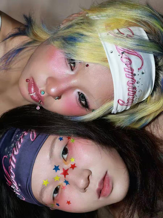 Timrockit Grocery “hello mommy" Embellished wide headband